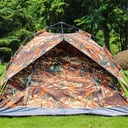 Tente Automatique Professionnel Camouflage 4 Places 2,00 m x 2,00 m x 1,50 m