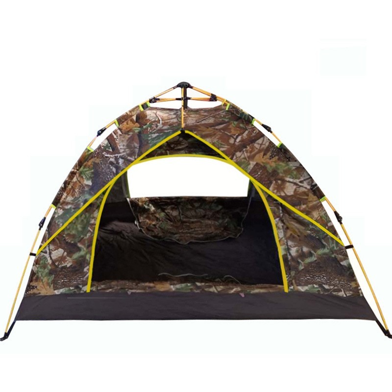 Tente Automatique Professionnel Camouflage 4 Places 2,00 m x 2,00 m x 1,50 m