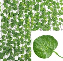Lot De 12 Pièces Guirlande De Fausses Feuilles Avec Longueur 2,6 m pour Chacun