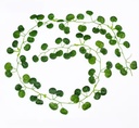 Lot De 12 Pièces Guirlande De Fausses Feuilles Avec Longueur 2,6 m pour Chacun