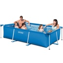 INTEX Piscine Hors-Sol METAL FRAME JUNIOR Rectangulaire 2.2 m x 1.5 m x 0.6 m / Référence : #28270NP