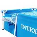 INTEX Piscine Hors-Sol METAL FRAME JUNIOR Rectangulaire 2.2 m x 1.5 m x 0.6 m / Référence : #28270NP