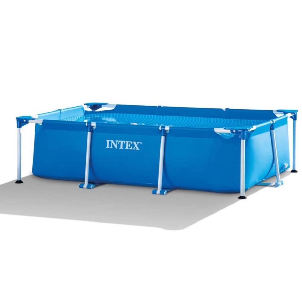 INTEX Piscine Hors-Sol METAL FRAME JUNIOR Rectangulaire 2.6 m x 1.6 m x 0.65 m / Référence : #28271NP