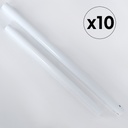 INTEX Piscine Hors-Sol METAL FRAME JUNIOR Rectangulaire 2.6 m x 1.6 m x 0.65 m / Référence : #28271NP