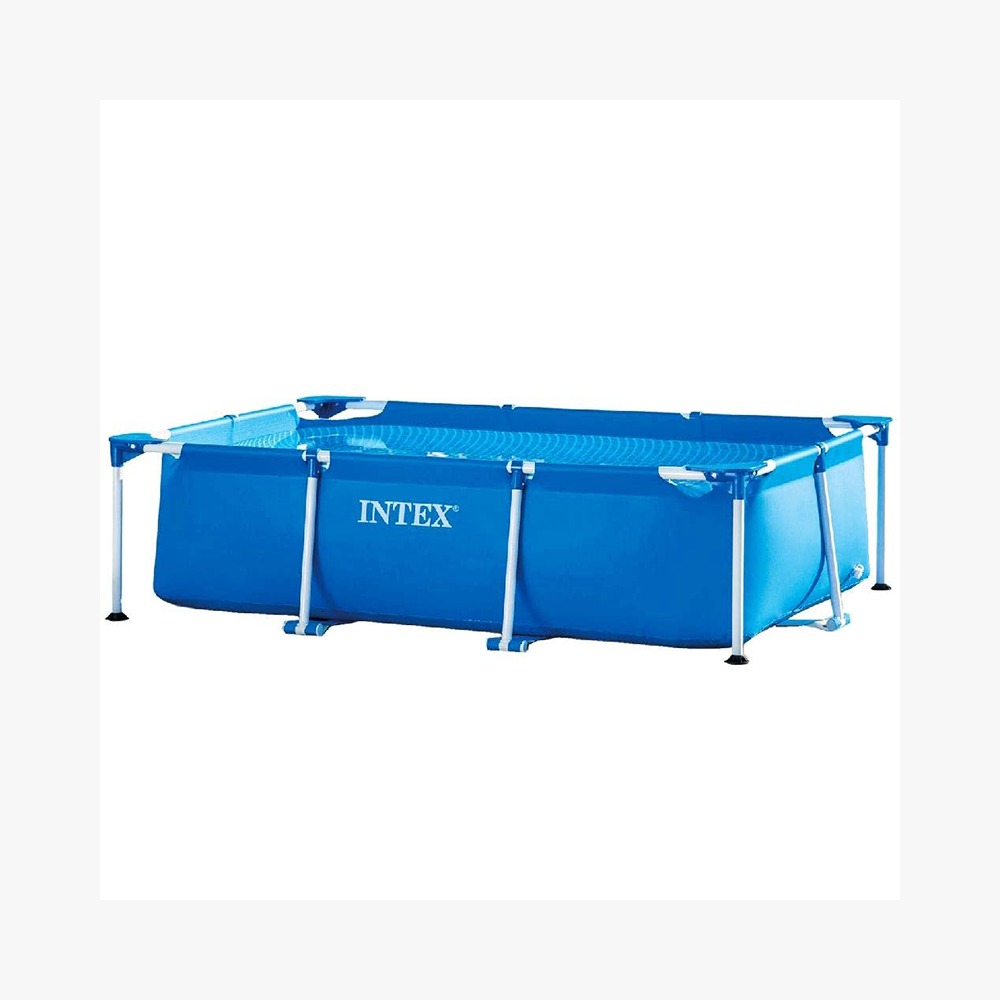 INTEX Piscine Hors-Sol METAL FRAME JUNIOR Rectangulaire 2.6 m x 1.6 m x 0.65 m / Référence : #28271NP