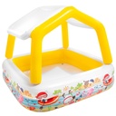 INTEX Piscine Gonflable Sun Shade Avec Parasol 1,57 m x 1,57 m x 1,22 m - Référence : #57470NP