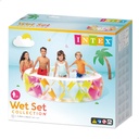 INTEX Piscine Gonflable Croisillons Multicolore (Ø) 2,29 m x (H) 0,56 m - Référence : #56494NP
