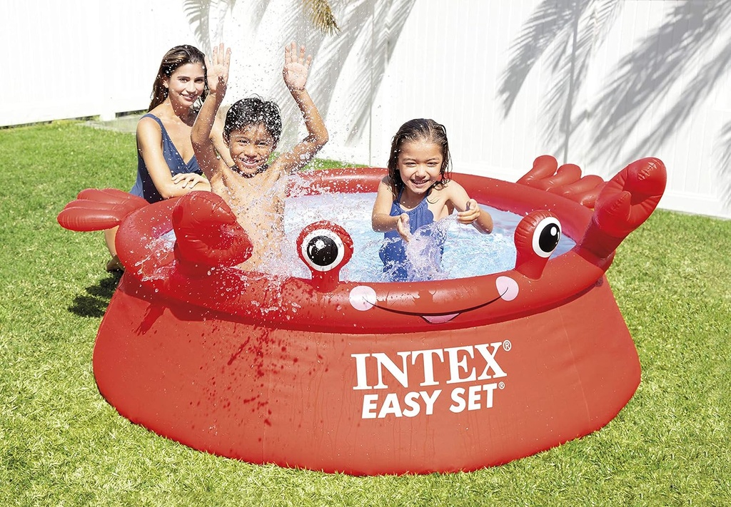 INTEX Piscinette Gonflable Autoportante Crabe (Ø) 1,83 m x (H) 0,51 m / Référence : #26100NP