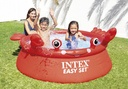 INTEX Piscinette Gonflable Autoportante Crabe (Ø) 1,83 m x (H) 0,51 m / Référence : #26100NP