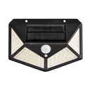 Applique Murale Lampe Solaire À 114 Led Avec Détecteur de Mouvement étanche 