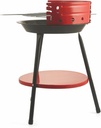 Barbecue pour Camping et Activités en Plein Air 36 x 36 x 55 cm