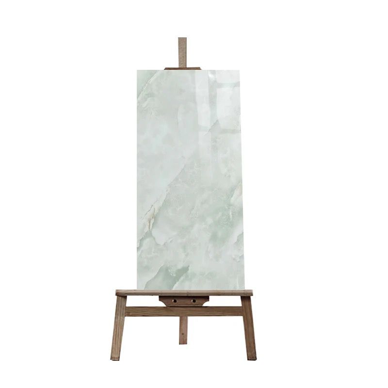 Panneau PVC Autocollant  Alternative Au Marbre 60 x 30 cm - WMB-023 - Vert d'Eau