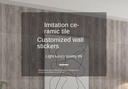 Panneau PVC Autocollant  Alternative Au Marbre 60 x 30 cm - WMB-007 - Blanc  modèle 1