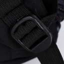 Sac à Dos En Tissu Bordé Noir et Gris