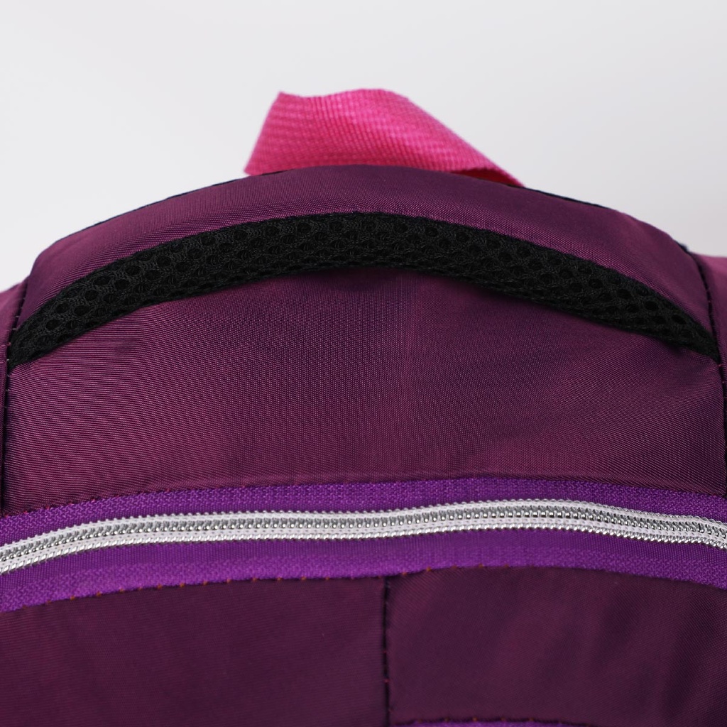 FASHION Sac à Dos En Toile Violet Foncé