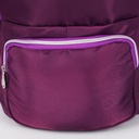 FASHION Sac à Dos En Toile Violet Foncé