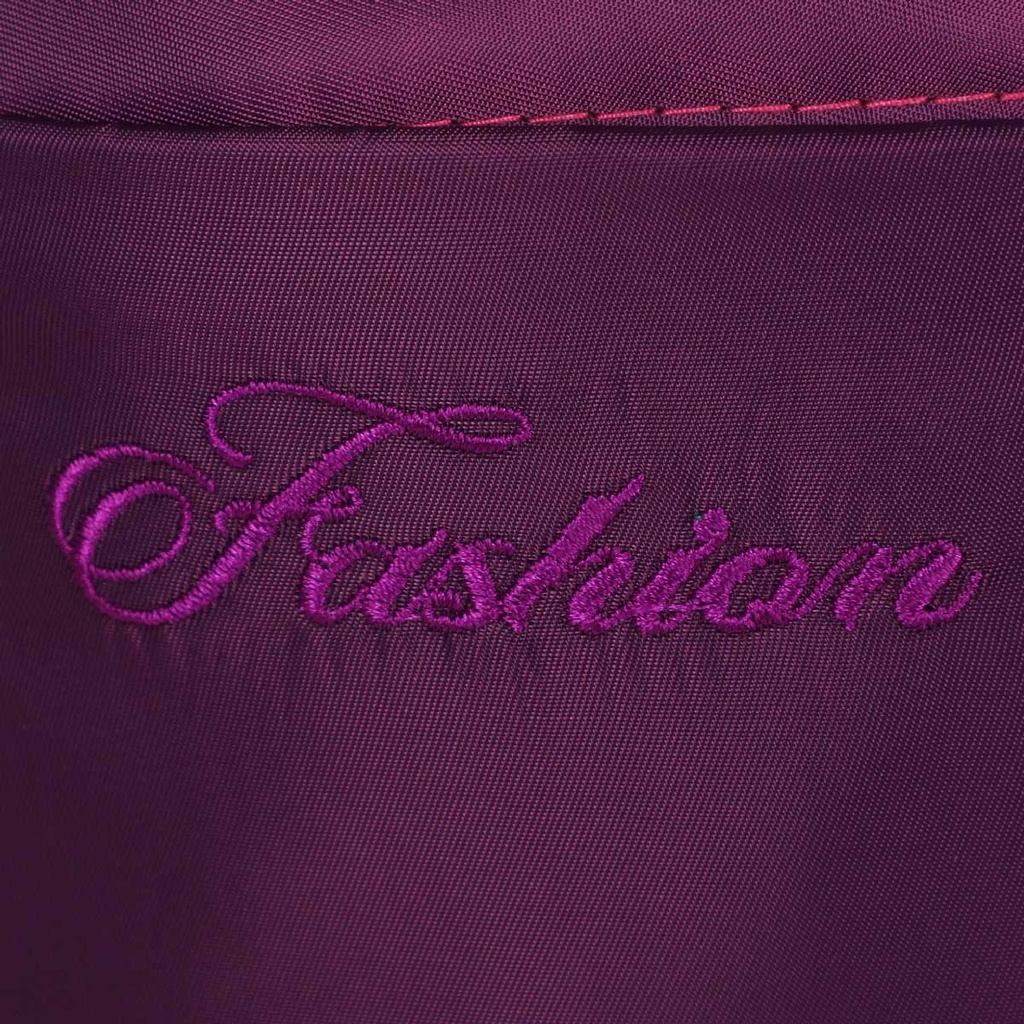 FASHION Sac à Dos En Toile Violet Foncé