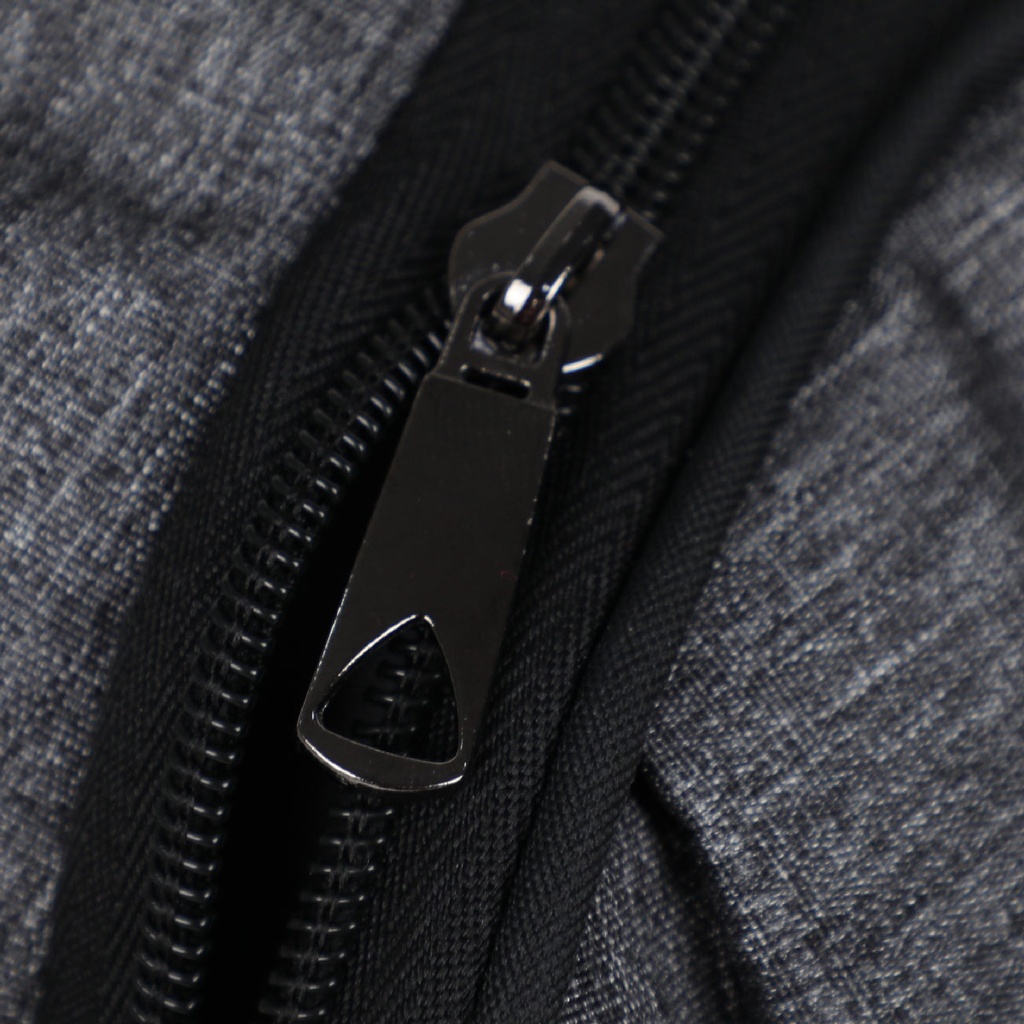 Sac à Dos En Toile Pour PC Portable 15.6"  Gris Charbon
