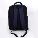 CATESIGO Sac à Dos En Toile Pour PC Portable 15.6" Bleu Marine