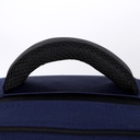 CATESIGO Sac à Dos En Toile Pour PC Portable 15.6" Bleu Marine