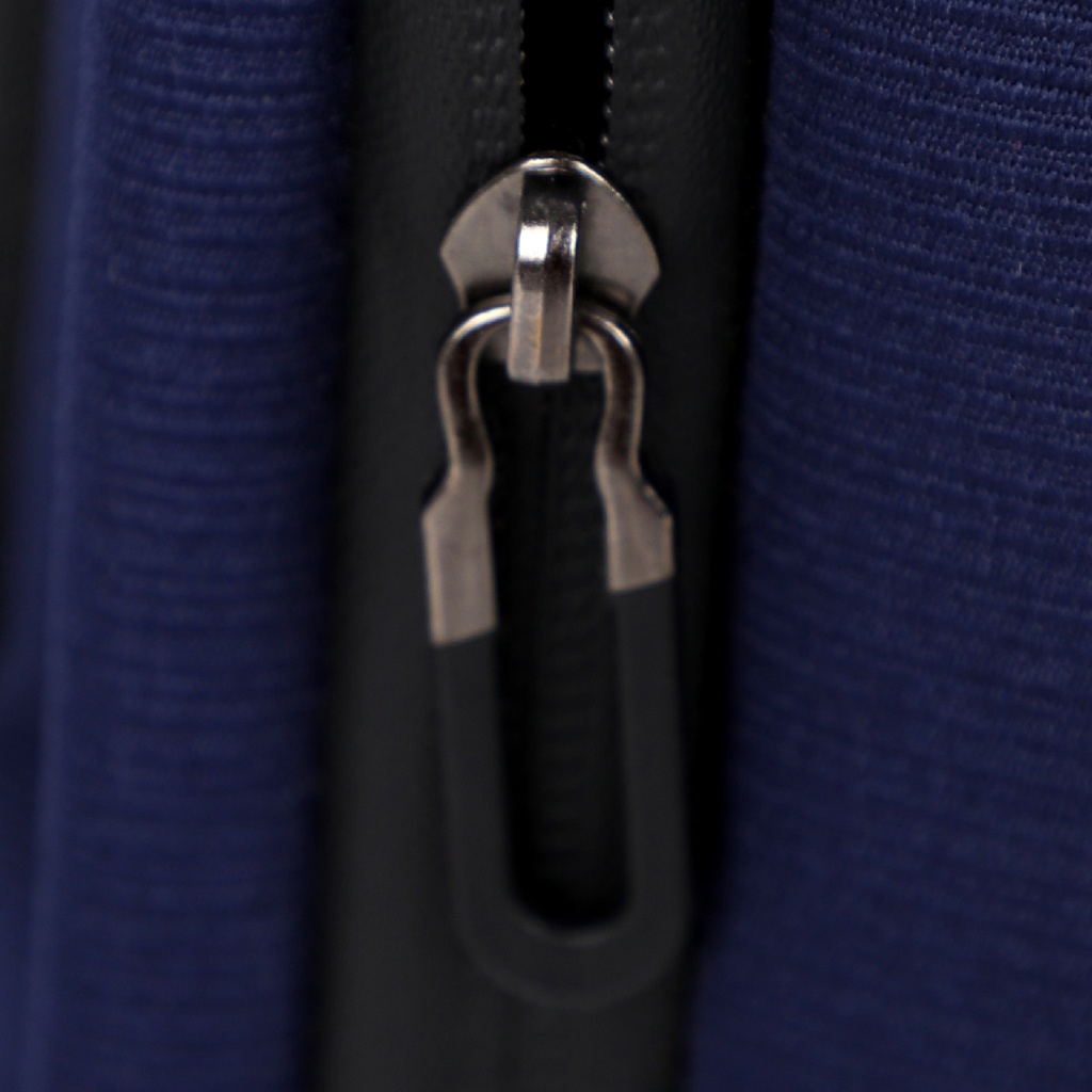 CATESIGO Sac à Dos En Toile Pour PC Portable 15.6" Bleu Marine