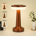 Lampe de Table Portable en Bronze Avec Tactile