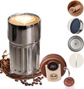 Thermos à Café avec Affichage Numérique de la Température , en Acier Inoxydable 450 ml-Argentée