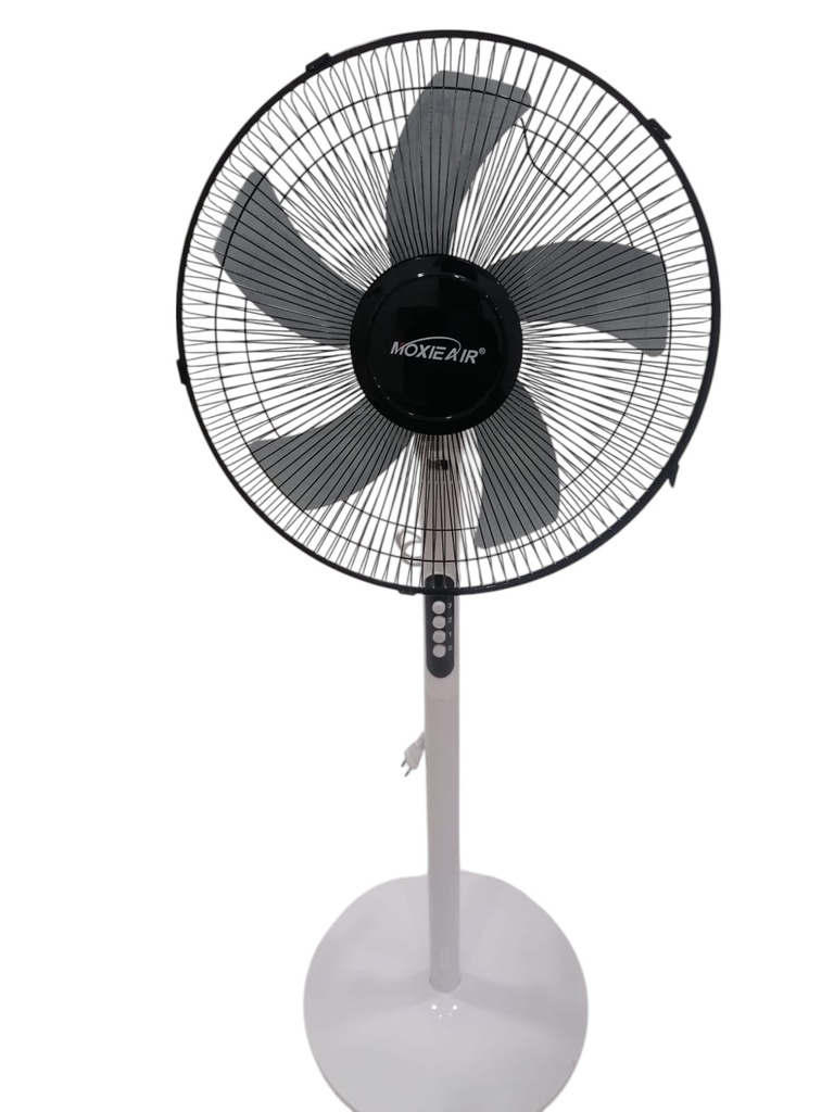 Ventilateur sur Pied Moxie Air FS-1683 16" Blanc 3 Vitesses