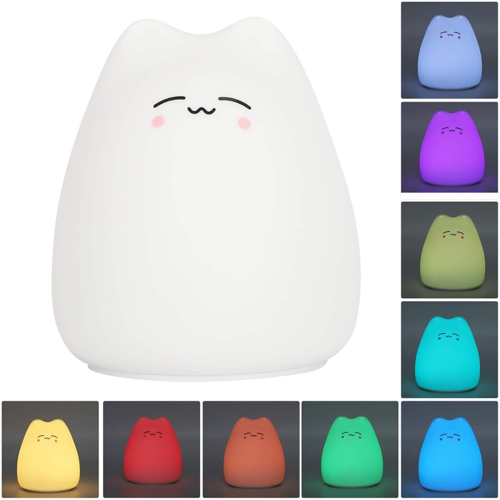 Lampe Avec Couleurs Ajustables En Silicone 