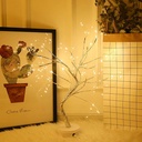 Arbre Artificiel Rechargeable Avec Branches Réglables