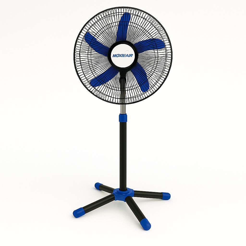 Ventilateur sur Pied Moxie Air FS-1818 18" Bleu 