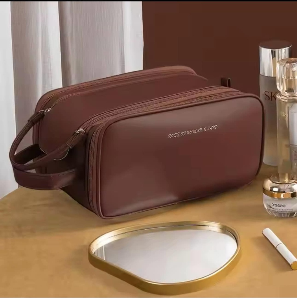 Trousse de Maquillage -Marron