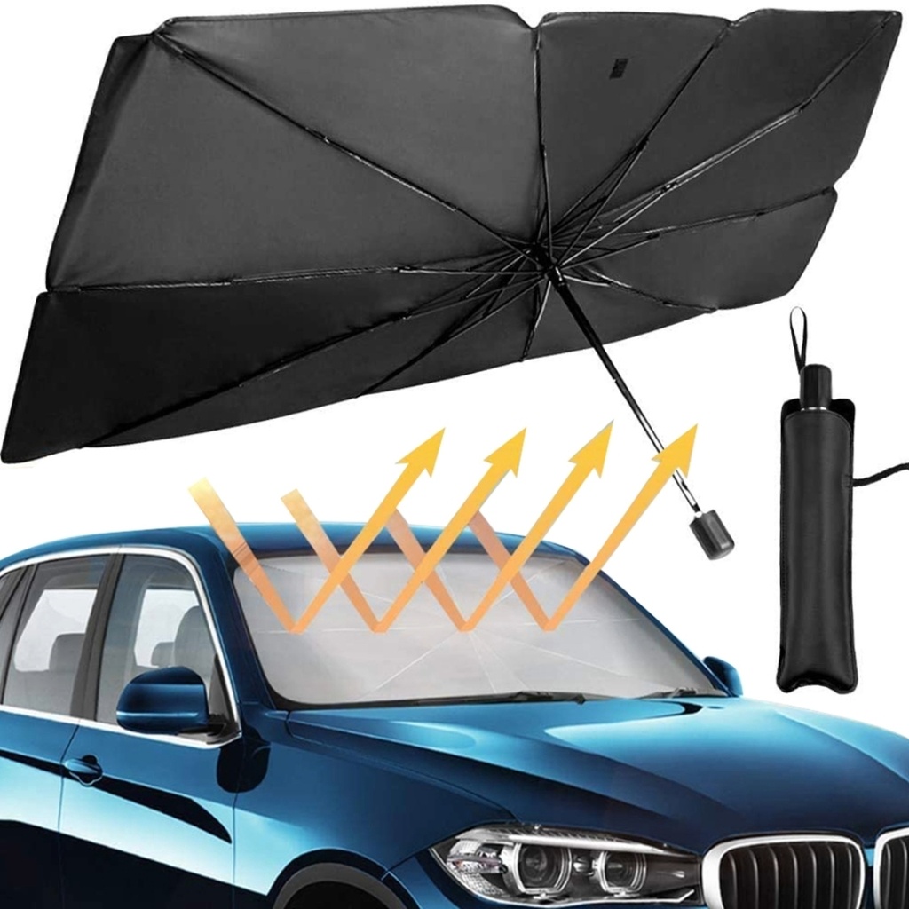 Pare-Soleil Forme Parapluie Pliable Pour Pare-Brise De Voiture