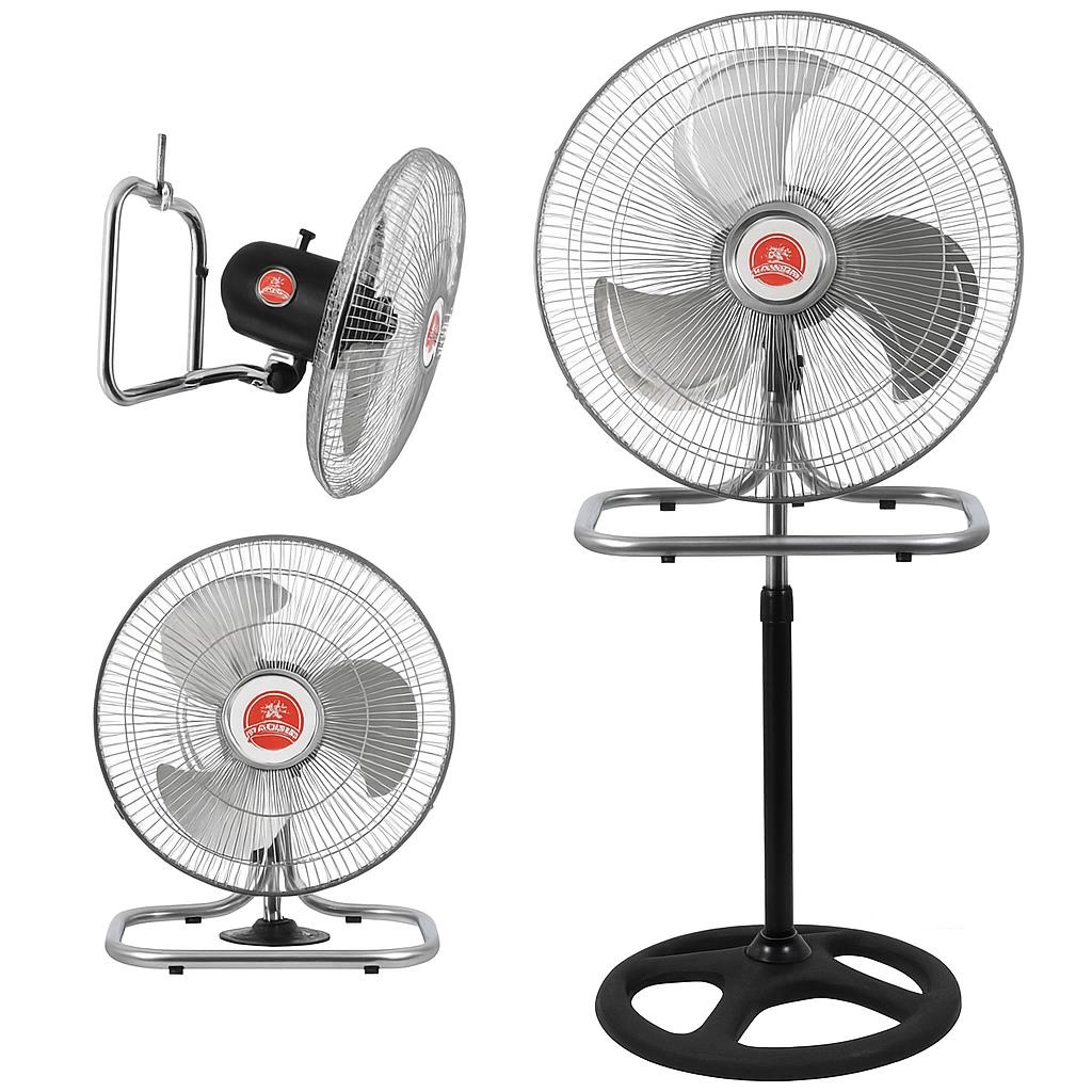 Ventilateur Oscillant 18 Pouces CHANGLI CROWN FS-4521 3 en 1 