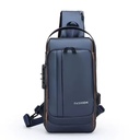 Sac à Dos à Bandoulière Antivol USB-Motif 3