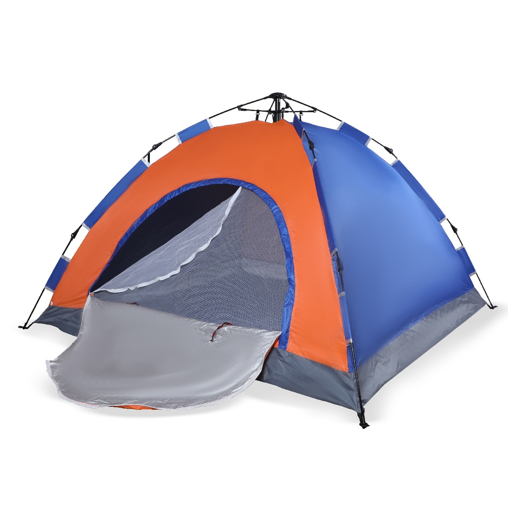 Tente Automatique 4 Places 2,00 m x 2,00 m x 1,50 m-Motif 6