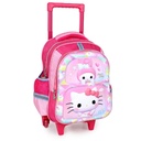 1ère et 2éme Année Primaires Cartable Scolaire Avec Roulette Pour Fille Motif Hello Kitty