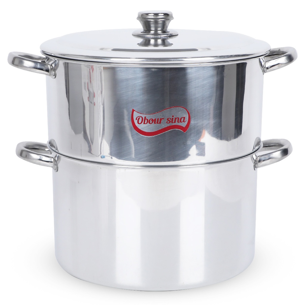  Grande Couscoussier Aluminium 10 L 30 Cm OUBOURSINA