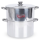  Grande Couscoussier Aluminium 10 L 30 Cm OUBOURSINA
