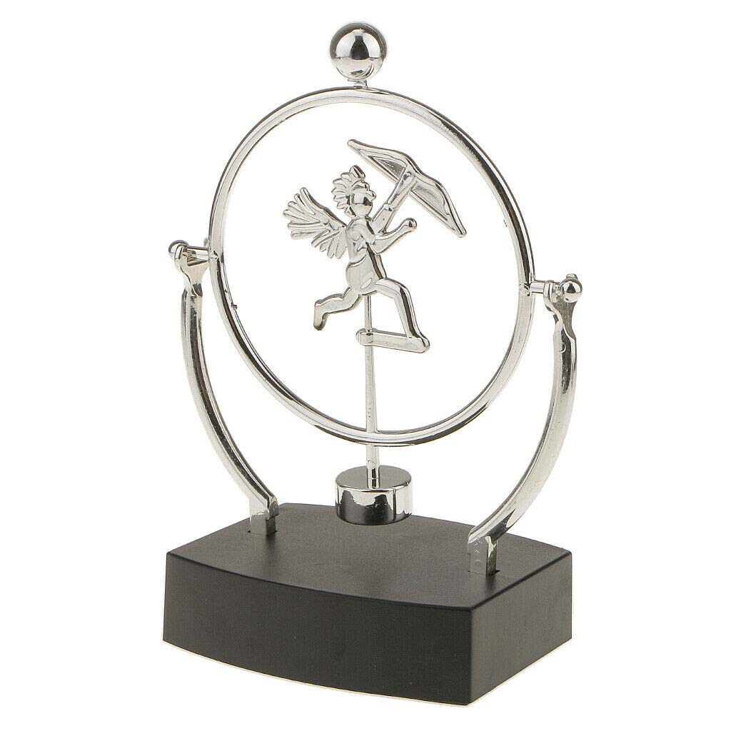 Jouet d'art scientifique pour décor de bureau - Pendule de Newton 18 cm X 14 cm-Motif 2
