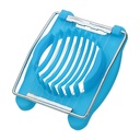 Coupe-Œuf à Tranches Rondes-Bleu