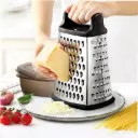 Râpe De Cuisine 4 Cotés Trancheuses En Acier Inoxydable