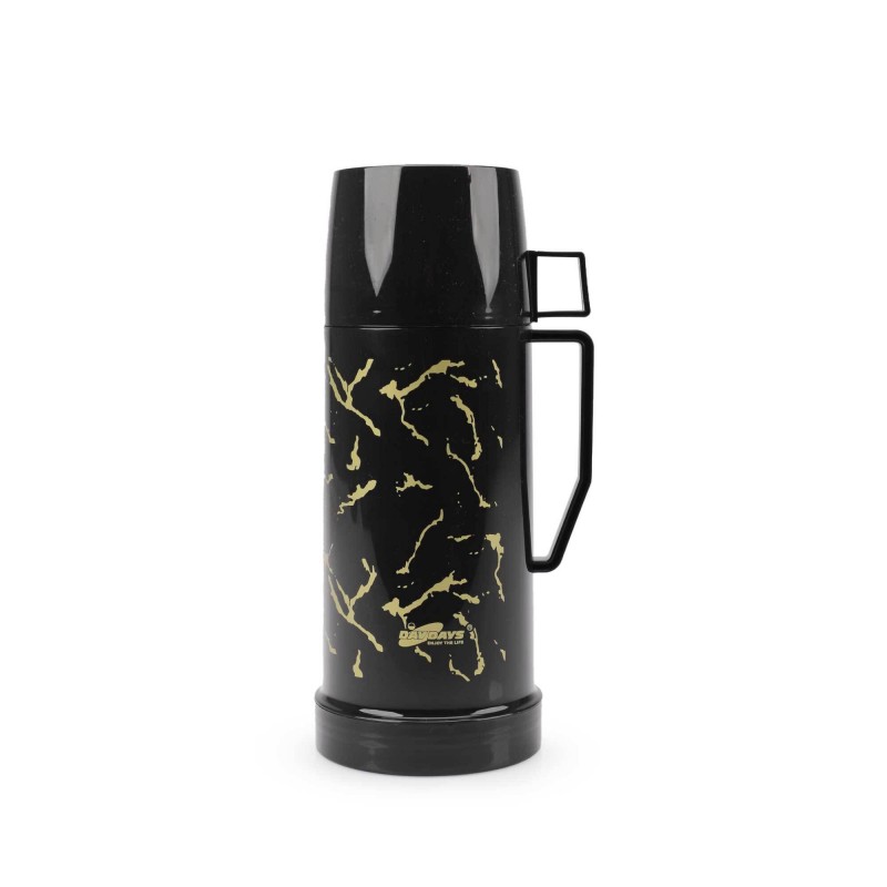 Thermos ALWAYS motif marbré-Noir