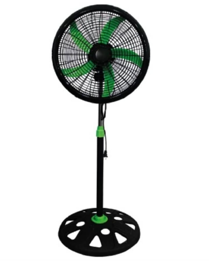 Ventilateur sur Pied Moxie Air FS-1821 18" 3 Vitesses 5 Pales Vert
