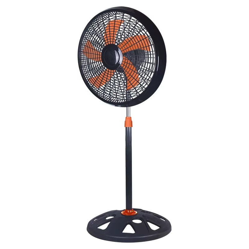 Ventilateur sur Pied Moxie Air FS-1821 18 Pouces" 3 Vitesses 5 Pales Orange