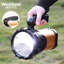Lampe Torche LED Rechargeable WEIDASI WD-571 Étanche 20W