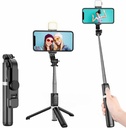 Perche à Selfie avec Télécommande et Trépied Avec LED Light
