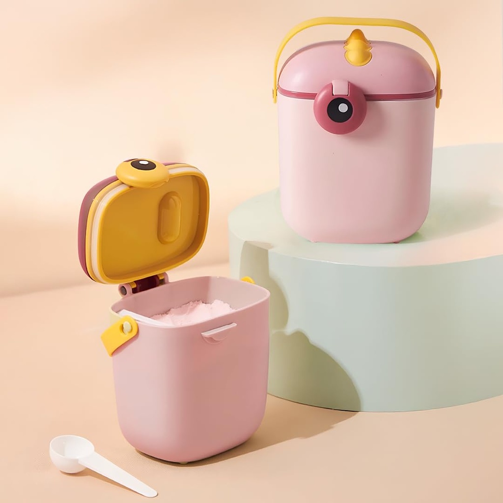 Boîte Alimentaire  Sans BPA – Motif Dinosaure Rose