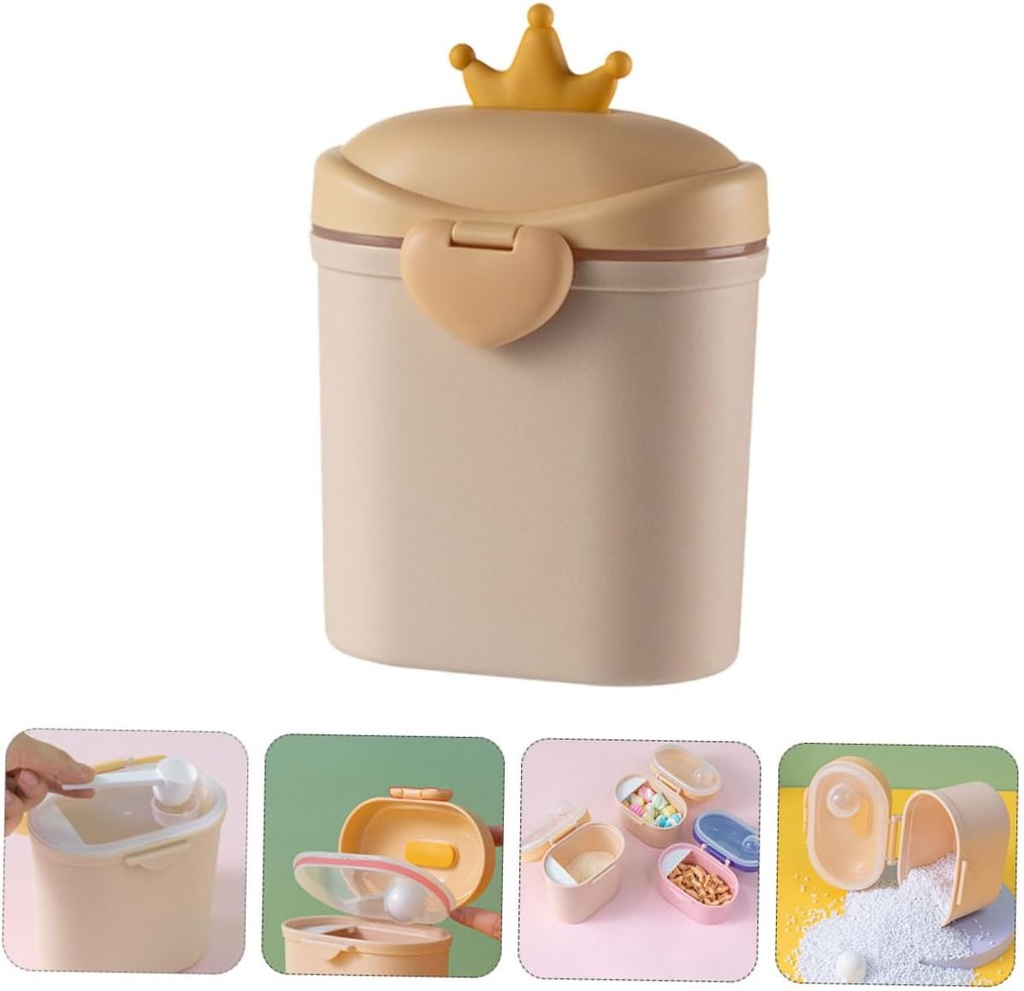 Boite à Lunch Alimentaire Hermétique Jaune, Sans BPA