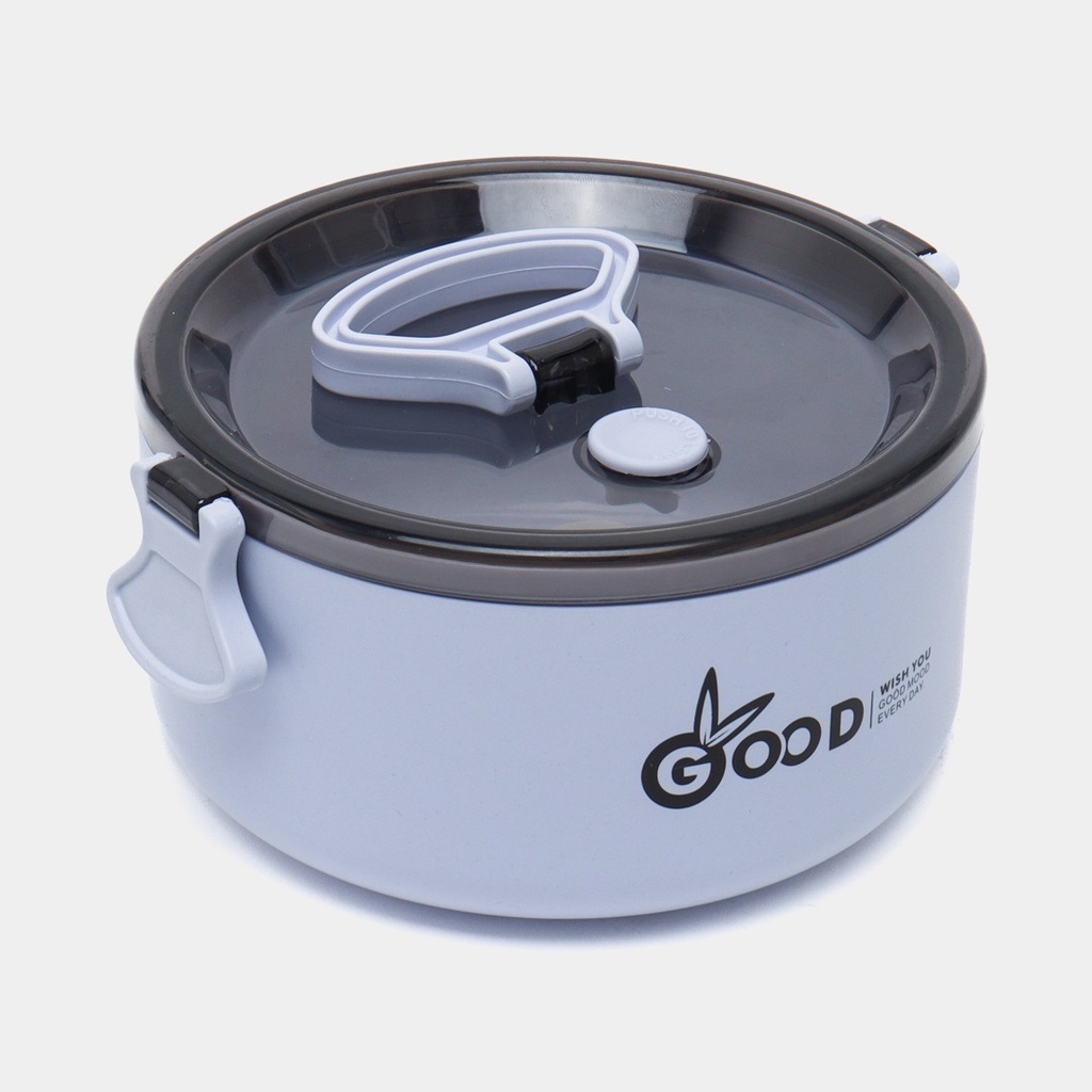 Boîte à Lunch  à Double Couche Avec Couverts 